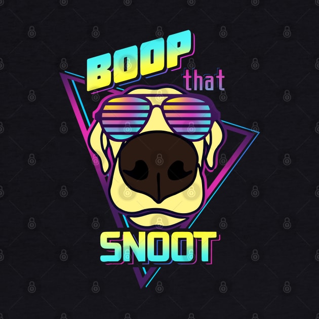 Boop That Snoot Vaporwave by FandomizedRose